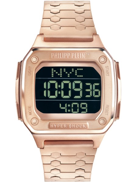 Philipp Plein HYPER $PORT PWHAA0721 Relógio para mulher, pulseira de acero inoxidable
