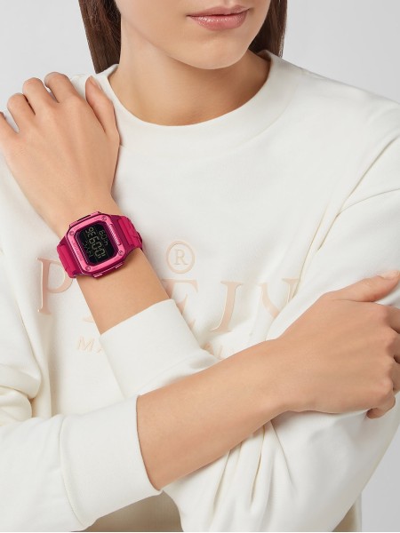 Philipp Plein HYPER $PORT PWHAA0121 γυναικείο ρολόι, με λουράκι silicone