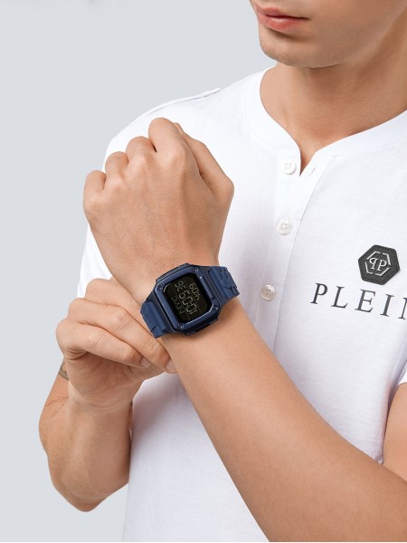 Philipp Plein HYPER $PORT PWHAA0321 Reloj para mujer, correa de silicona