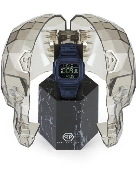 Philipp Plein HYPER $PORT PWHAA0321 Reloj para mujer, correa de silicona