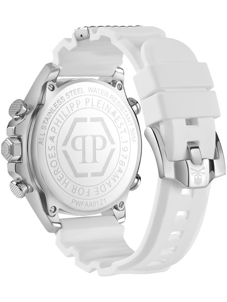 Philipp Plein The G.O.A.T. PWFAA0121 γυναικείο ρολόι, με λουράκι silicone