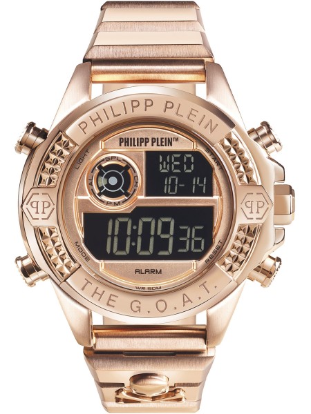 Philipp Plein The G.O.A.T. PWFAA0421 damklocka, rostfritt stål armband