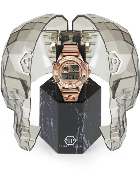 Philipp Plein The G.O.A.T. PWFAA0721 Relógio para mulher, pulseira de acero inoxidable