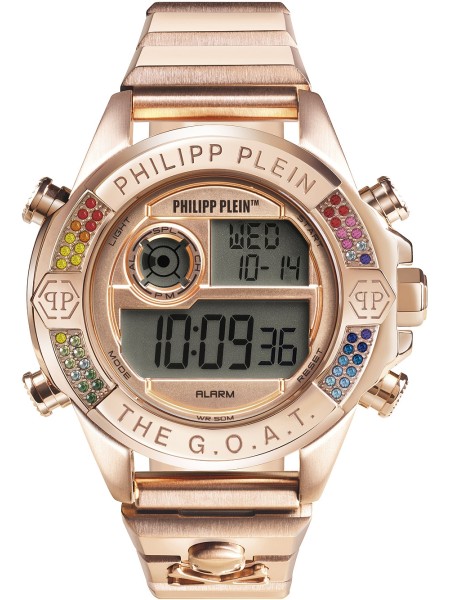 Philipp Plein The G.O.A.T. PWFAA0721 moterų laikrodis, stainless steel dirželis
