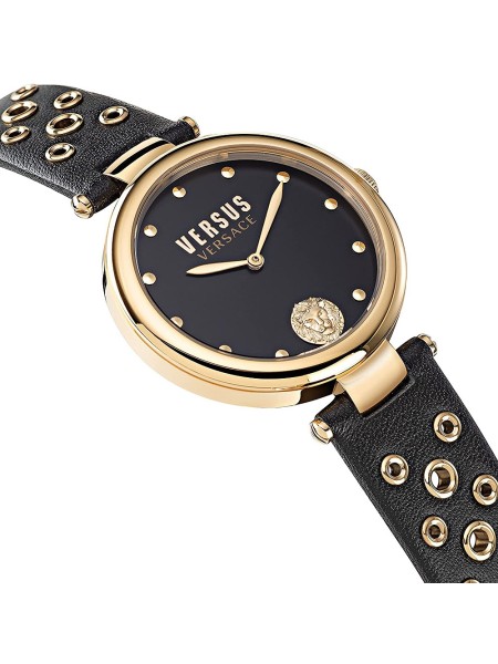 Versus by Versace Los Feliz VSP1G0221 Relógio para mulher, pulseira de cuero real