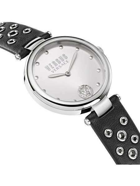 Versus by Versace Los Feliz VSP1G0121 Relógio para mulher, pulseira de cuero real