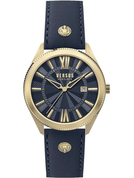 Versus by Versace Highland Park VSPZY0221 men's watch, cuir véritable strap