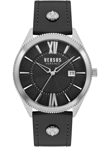 Versus by Versace Highland Park VSPZY0121 men's watch, cuir véritable strap