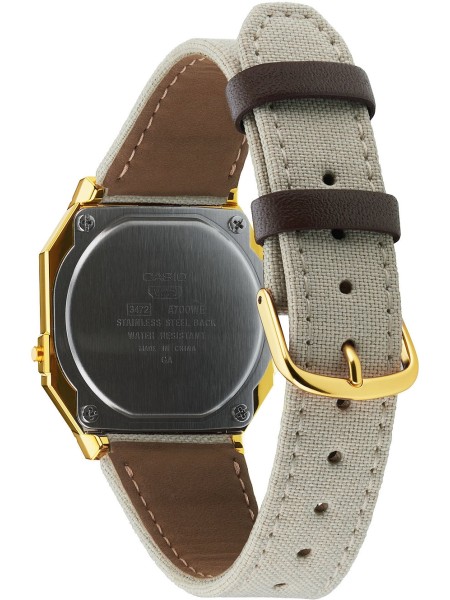 Casio Vintage A700WEGL-7AEF ladies' watch, textile strap