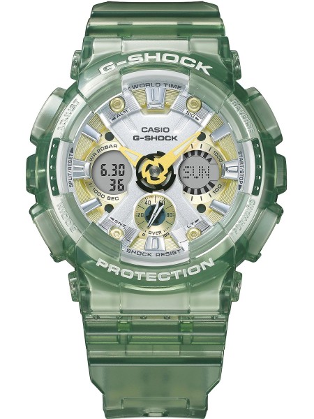 Casio G-Shock GMA-S120GS-3AER moterų laikrodis, resin dirželis