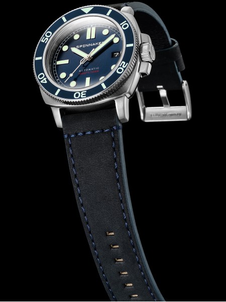 Spinnaker Hull Diver Automatic SP-5088-02 montre pour homme, cuir véritable sangle
