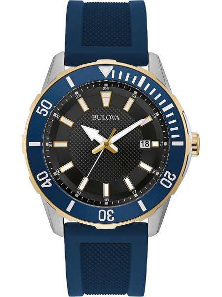 Bulova Sport 98B345 men's watch, silicone strap