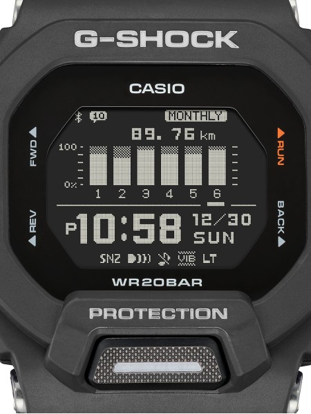 Casio G-Shock GBD-200-1ER herenhorloge, hars bandje