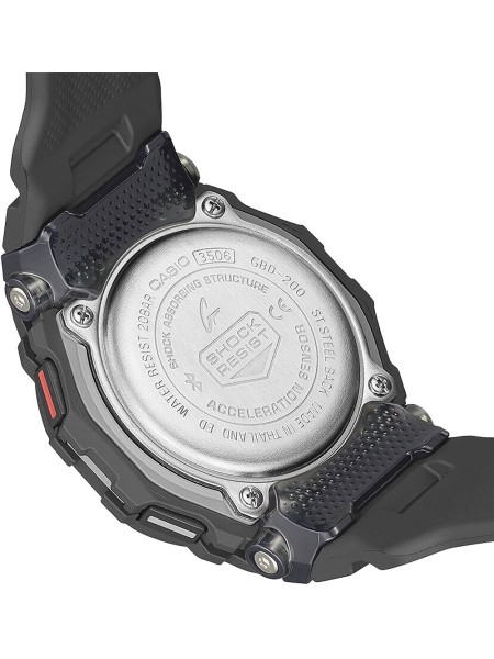 Casio G-Shock GBD-200-1ER men's watch, resin strap