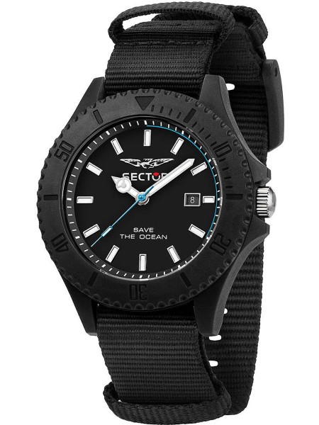 Sector Save The Ocean R3251539002 men's watch, textile strap