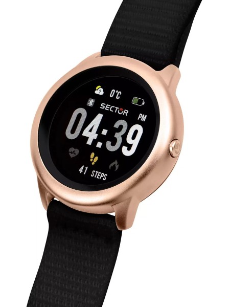 Sector Smartwatch S-01 R3251157001 γυναικείο ρολόι, με λουράκι textile