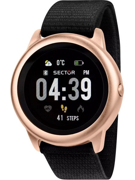 Sector Smartwatch S-01 R3251157001 γυναικείο ρολόι, με λουράκι textile