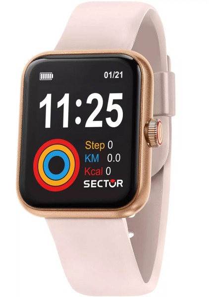 Sector Smartwatch S-03 R3251282002 montre de dame, silicone sangle