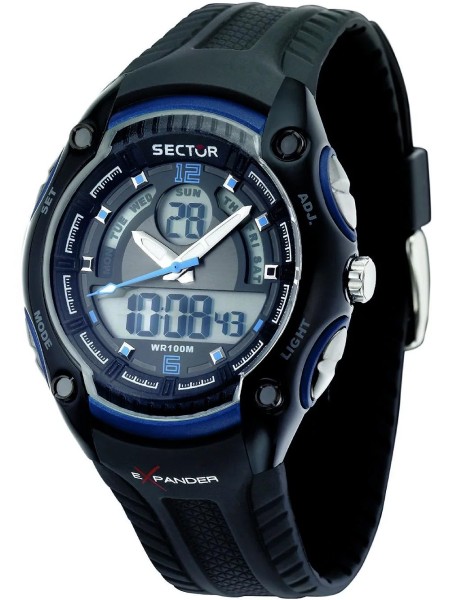 Sector Street Fashion R3251574003 herrklocka, silikon armband