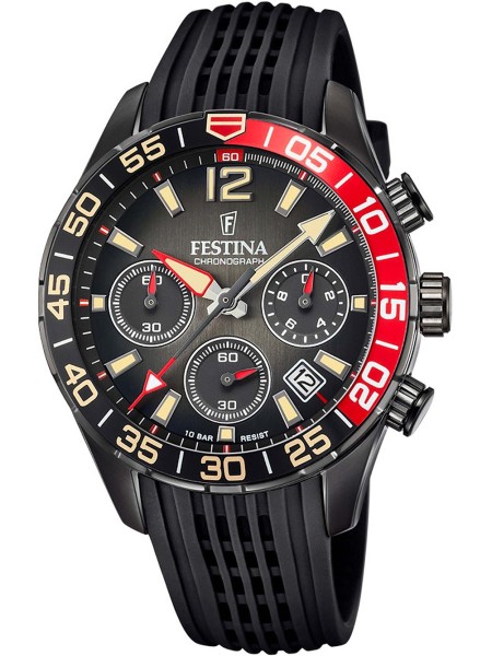 Festina Sport Chronograph F20518/3 men's watch, silicone strap