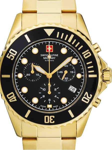 Swiss Alpine Military Serie 7053 Chrono SAM7053.9117 men's watch, stainless steel strap