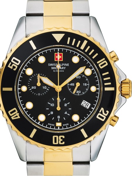 Swiss Alpine Military Serie 7053 Chrono SAM7053.9147 men's watch, stainless steel strap