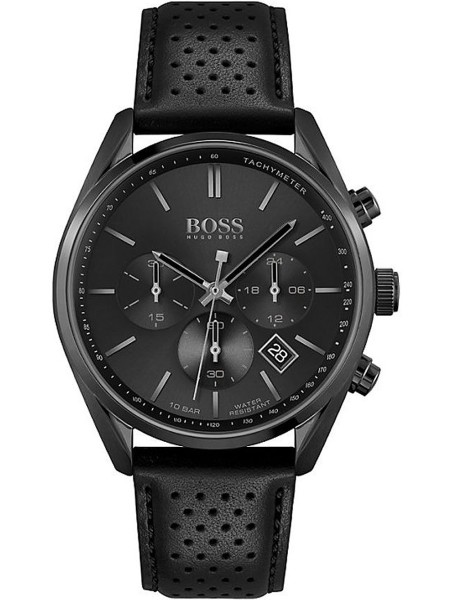 Hugo Boss 1513880 men's watch, real leather strap