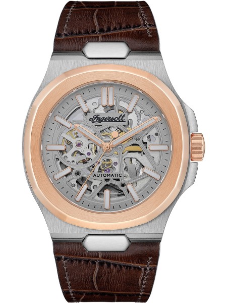 Ingersoll The Catalina Automatic I12503 men's watch, cuir véritable strap
