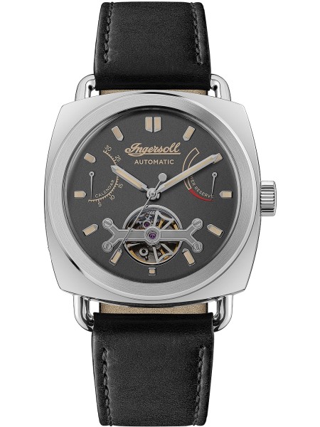 Ingersoll The Nashville Automatic I13002 men's watch, real leather strap