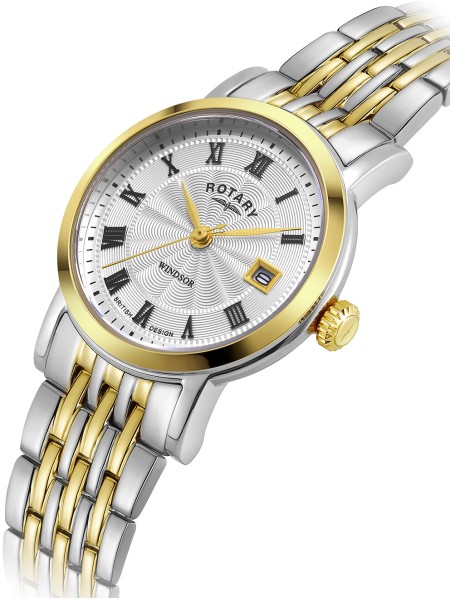 Rotary Windsor LB05421/01 Relógio para mulher, pulseira de acero inoxidable
