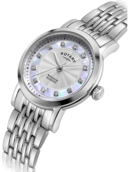Rotary Windsor LB05420/41/D dámske hodinky, remienok stainless steel