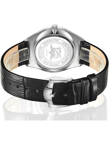 Rotary Ultra Slim GS08010/01 montre pour homme, cuir véritable sangle