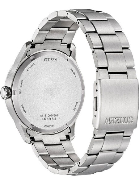 Citizen Super-Titanium Eco-Drive BM7570-80X montre pour homme, titane sangle