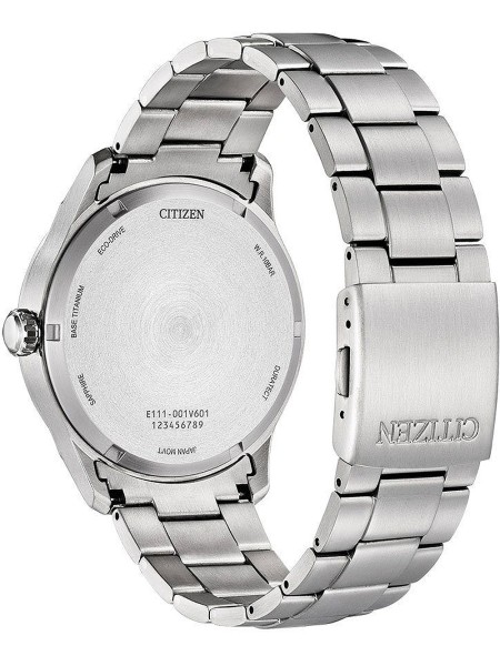 Citizen Super-Titanium Eco-Drive BM7570-80L men's watch, titanium strap
