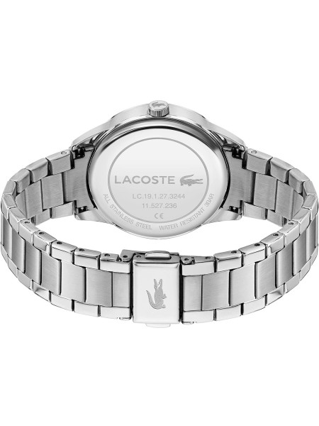 Lacoste Ladycroc 2001174 γυναικείο ρολόι, με λουράκι stainless steel