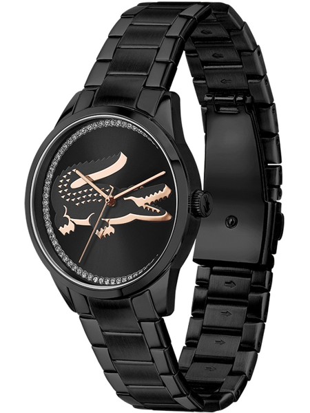 Lacoste Ladycroc 2001192 Relógio para mulher, pulseira de acero inoxidable