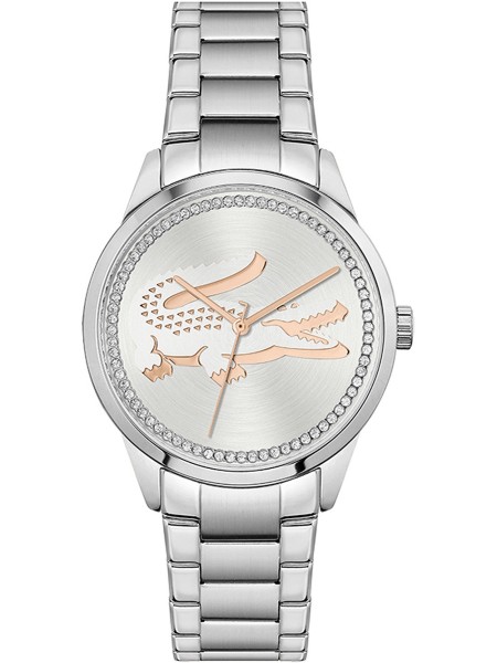 Lacoste Ladycroc 2001189 Γυναικείο ρολόι, stainless steel λουρί