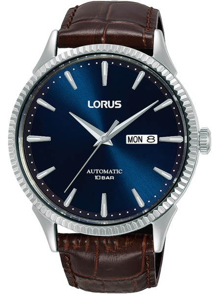 Lorus Classic Automatic RL475AX9 men's watch, real leather strap