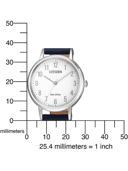 Citizen Eco-Drive EM0571-16A dámské hodinky, pásek real leather