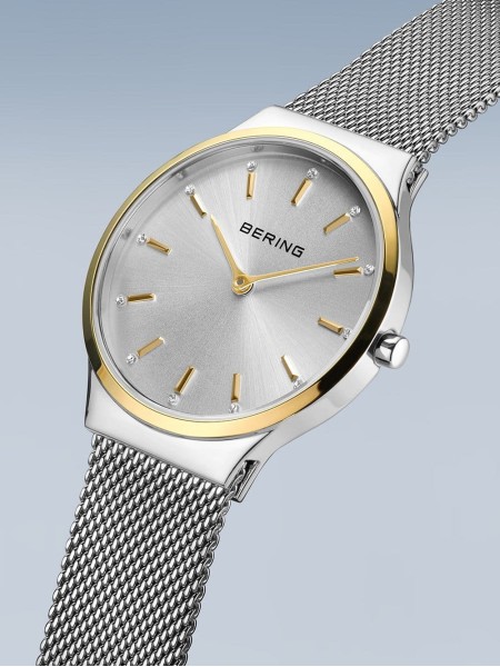 Bering Classic 12131-014-GWP sieviešu pulkstenis, stainless steel siksna