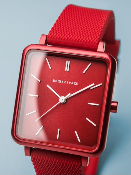 Bering True Aurora 16929-599 ladies' watch, silicone strap