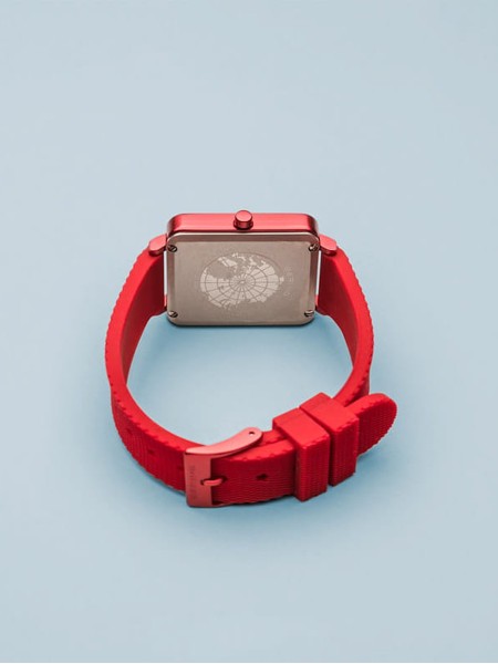 Bering True Aurora 16929-599 ladies' watch, silicone strap