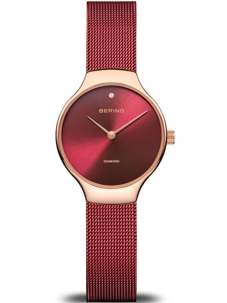 Bering Charity 13326-Charity ladies' watch, stainless steel strap