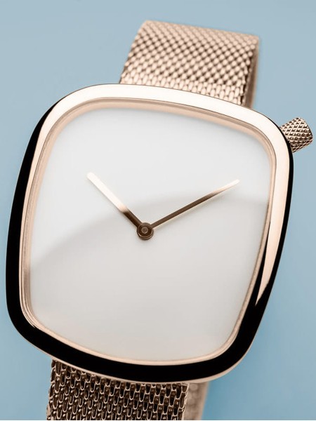 Bering Pebble 18034-364 γυναικείο ρολόι, με λουράκι stainless steel