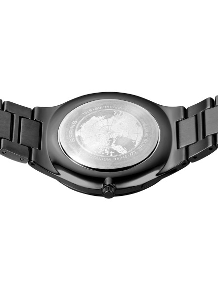 Bering Titanium 15240-727 Reloj para hombre, correa de titanio
