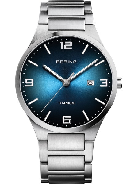 Bering Titanium 15240-777 Reloj para hombre, correa de titanio