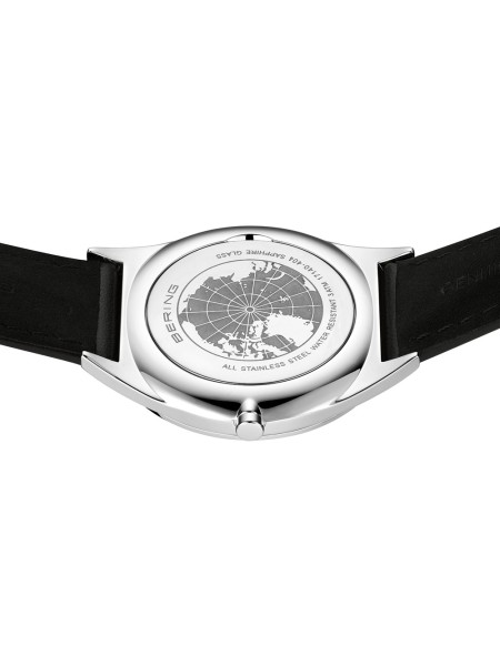 Orologio da donna Bering Ultra Slim 17140-404, cinturino real leather