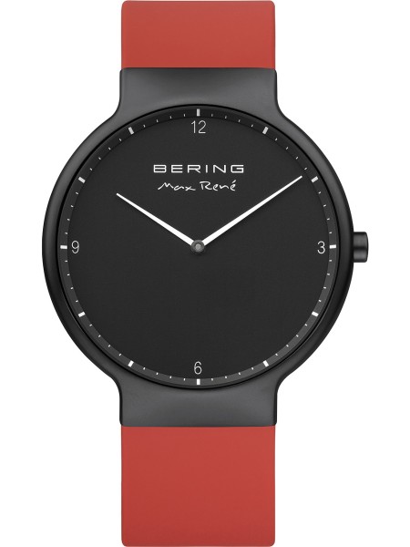 Bering Max René 15540-523 Reloj para hombre, correa de silicona