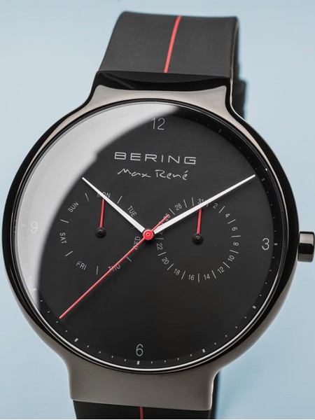 Bering Max René 15542-423 Reloj para hombre, correa de silicona