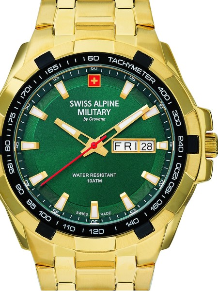Swiss Alpine Military Serie 7043 Day-Date SAM7043.1114 men's watch, stainless steel strap